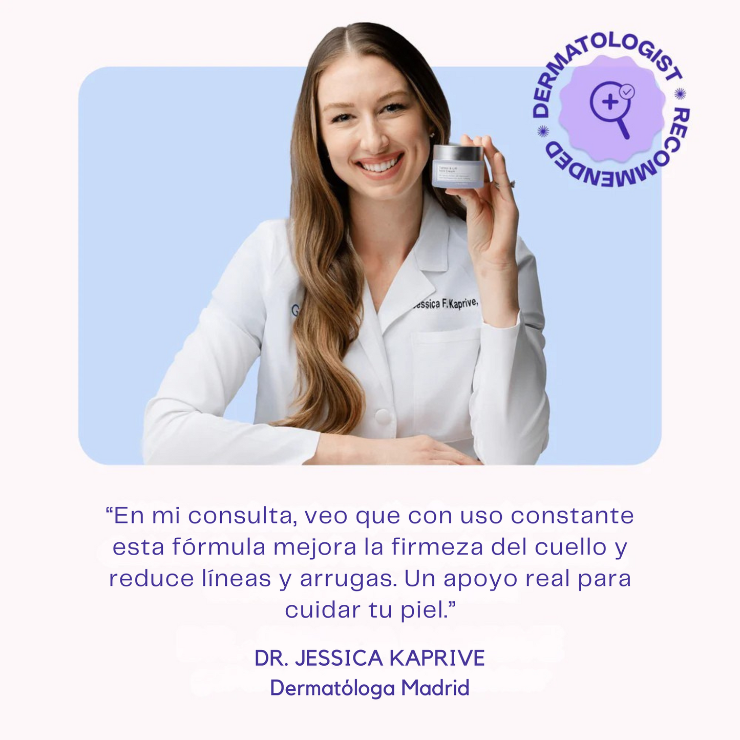 Crema reafirmante para cuello - Realza y define